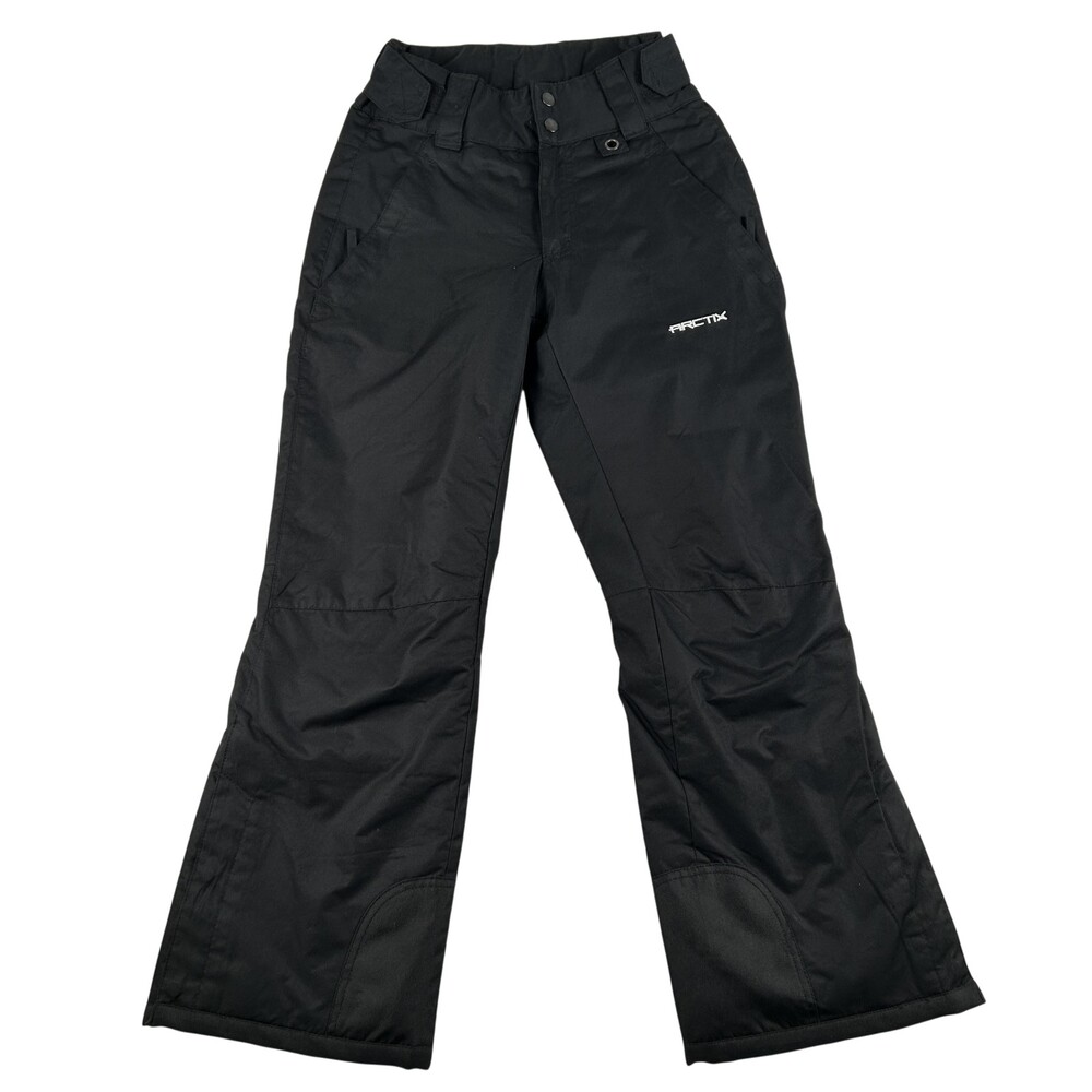 Arctix Snow Pants Womens XS Petite Black Insulated Ski Water Resistant Bootcut